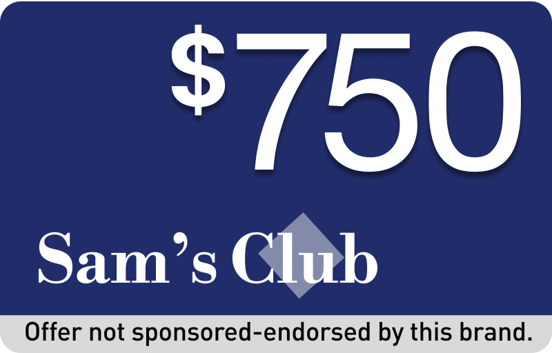 Sam's Club $750 Gift Card